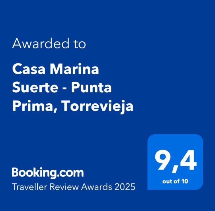 Casa Marina Suerte - Punta Prima, Torrevieja Alicante Exterior foto